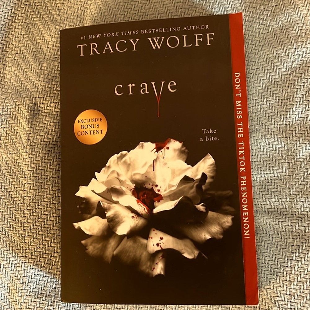 Crave, the first in the “CRAVE” series book. New!